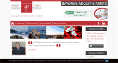 Desktop Screenshot of bayonne.gclnet.fr