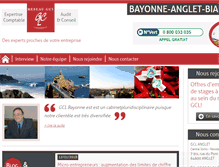 Tablet Screenshot of bayonne.gclnet.fr