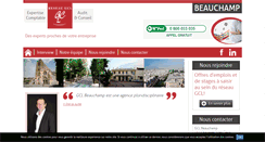 Desktop Screenshot of beauchamp.gclnet.fr