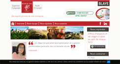 Desktop Screenshot of blaye.gclnet.fr