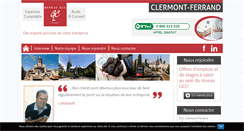 Desktop Screenshot of clermontferrand.gclnet.fr