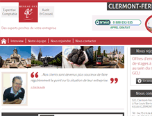 Tablet Screenshot of clermontferrand.gclnet.fr